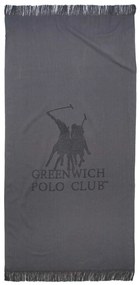 Πετσέτα Θαλάσσης Βαμβακερή 80x170εκ. Essential 3783 Ανθρακί Greenwich Polo Club