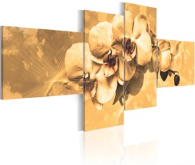 Πίνακας - Orchids in sepia - 100x45
