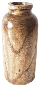 Βάζο Mango 00.07.75506 Φ18,5x37cm Brown Wood