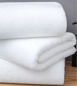 Beauty Home Πετσέτα Προσώπου Ξενοδοχείου Crystal 600gsm Art Ε3012 100% Cotton 50x95 Λευκό