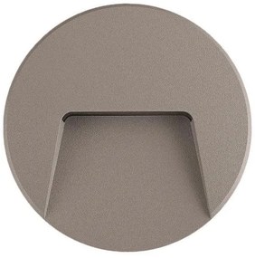 Απλίκα LED Εξωτερικού Χώρου Eurolamp 145-52015 Grey