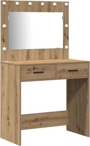 vidaXL Τραπέζι περιποίησης 2 τμχ. Καφέ 78,5 x 41 x 135 εκ
