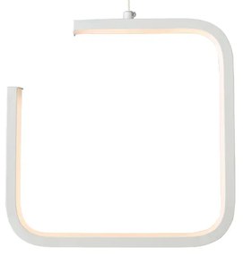 Φωτιστικό Οροφής Μονόφωτο LED Aca Euclid1 V27LEDP22WH White