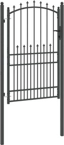 vidaXL Πύλη Φράχτη με Ακίδες EMMEN 200 x 100 cm