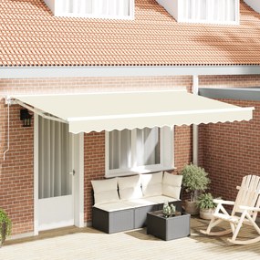 vidaXL Σκηνίτσα Αναδιπλούμενη Κρεμ 400x200 cm