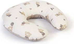 Μαξιλάρι Θηλασμού Dimcol Bear's Nest 05 White - Grey