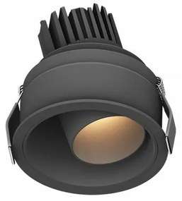 Downlight Οροφής Χωνευτό LED 10W IP44 3000K Zambelis-S174-Μαύρο S174
