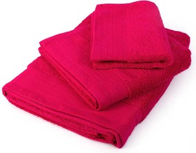 Πετσέτα Χεριών (40x60) Dimcol Πενιέ 500gsm Κόκκινο