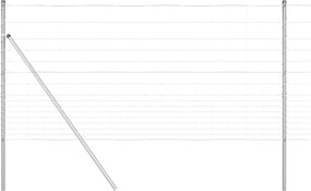 vidaXL Στύλος Περιφράξεων Γαλβανισμένο 25 x 1,2 μ Ατσάλι