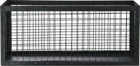 Καλάθι Αποθήκευσης (30x15.5x13) Estia Cage Μαύρο 02-27667