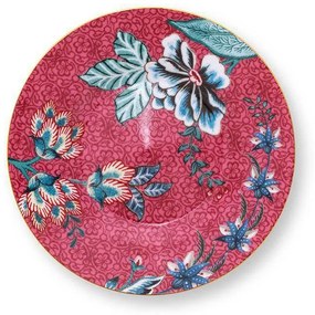 ΠΙΑΤΑΚΙ ΣΥΝΟΔΕΥΤΙΚΟΥ Δ12cm PIP STUDIO - FLOWER FESTIVAL DARK PINK