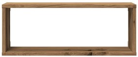 Ράφια κύβων τοίχου 6 τεμάχια Artisan Oak Κατασκευασμένο ξύλο - Καφέ