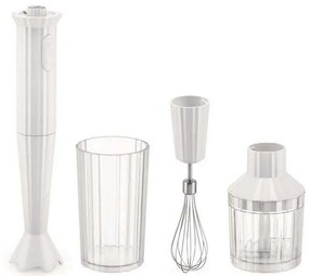Μπλέντερ-Μίξερ Χειρός Plissé (Σετ 4Τμχ) MDL10S W White Alessi Plastic