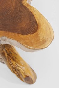 Βοηθητικό Τραπεζάκι Κορμός  Μικρό Καφέ  51x51x42εκ - Καφέ
