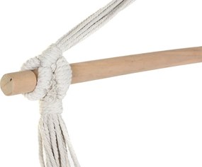 Αιώρα DKD Home Decor Ρίγες Μπλε Λευκό (100 x 60 x 135 cm)