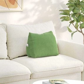 vidaXL Μαξιλάρι Πλάτης Ανοιχτό Πράσινο 45 x 35 x 20 cm