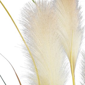 GloboStar® Artificial Garden PAMPAS GRASS 20108 Τεχνητό Διακοσμητικό Φυτό Γρασίδι της Πάμπας Υ150cm