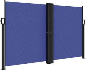 vidaXL Σκίαστρο Πλαϊνό Συρόμενο Μπλε 140 x 600 εκ.