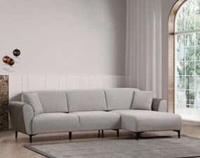 Corner Sofa-Bed Aren Right - Grey Grey