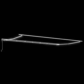 vidaXL Σκηνίτσα Αναδιπλούμενη Πορτοκαλί και Καφέ 600 x 300 εκ