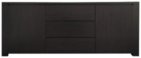 Μπουφές Kalya σε wenge απόχρωση 220x49x89.5εκ 220x49x89.5 εκ.