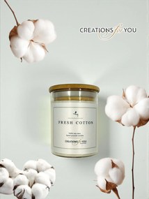 Κερί Αρωματικό Fresh Cotton - 450 γρ. +-