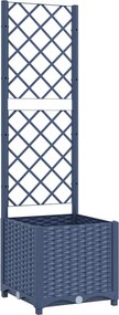 vidaXL Κήπος Μπλε Γκρι 40 x 40 x 136 cm