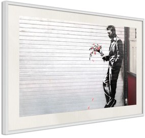 Αφίσα - Banksy: Waiting in Vain - 90x60 - Μαύρο - Χωρίς πασπαρτού