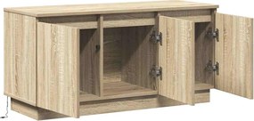 vidaXL Ντουλάπι TV Δρύς Sonoma 100 x 38 x 49 εκ. Επεξεργασμένο ξύλο
