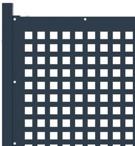 vidaXL Πόρτα Περίφραξης Ανθρακί 177 x 200 εκ. Ατσάλινη