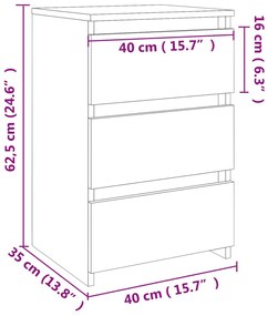 ΚΟΜΟΔΙΝΟ SONOMA ΔΡΥΣ 40 X 35 X 62,5 ΕΚ. ΑΠΟ ΜΟΡΙΟΣΑΝΙΔΑ 806217