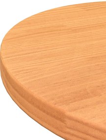 vidaXL Επιφάνεια Τραπεζιού Στρογγυλή Καφέ Κερ. Ø40x2,5 εκ Μασίφ Πεύκο