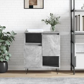 vidaXL Ντουλάπι Γκρι Σκυροδέματος 60x35x70 εκ. Επεξεργασμένο Ξύλο