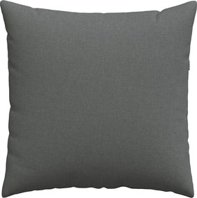 vidaXL Μαξιλάρι Καναπέ 2 pcs Σκούρο Γκρι 80 x 80 cm ύφασμα