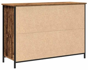 vidaXL Πλαϊνό γραφείο Παλαιό ξύλο 100 x 35 x 70 εκ. Επεξεργασμένο ξύλο