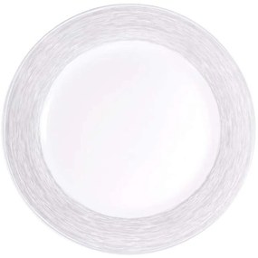 Πιάτο Γλυκού Elegancy NW24010023 Φ19cm White-Grey Max Home Πορσελάνη