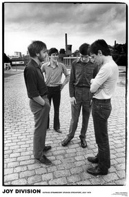 Αφίσα Joy Division - Strawberry Studios, (59.4 x 84 cm)