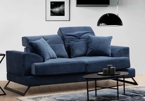 2-Seat Sofa Frido - Navy Blue Navy Blue