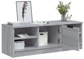vidaXL Έπιπλο Τηλεόρασης ΓκριSonoma102x35,5x36,5εκ. Επεξεργασμένο Ξύλο