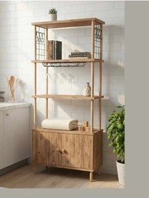 Ντουλάπι Κουζίνας Πεύκο MEGRE 60x30x140