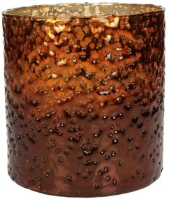 Κηροπήγιο ArteLibre Amber Γυαλί 15x15x16cm-05152857