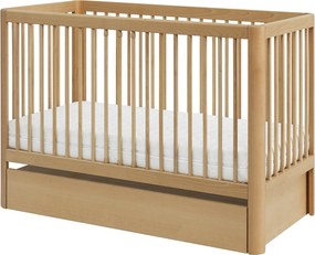 Βρεφικό Κρεβάτι Puri-60x120-Καφέ