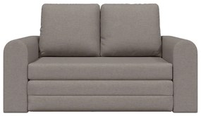 vidaXL Κρεβάτι καναπές Taupe 148 x 71 x 83 εκ. ύφασμα