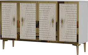 Console Tuna 120 - White, Travertine, Gold White
Travertine
Gold