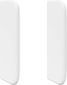 vidaXL Αυτί Κεφαλής Λευκό 40,5 x 40,5 x 4 εκ PVC