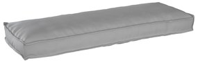 vidaXL Μαξιλάρι Παλέτας για Πάγκο Γκρι 120x40x8 εκ Υφασμάτινος Πολυεστέρας