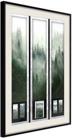 Αφίσα - Eternal Forest – Triptych - 20x30 - Μαύρο - Με πασπαρτού