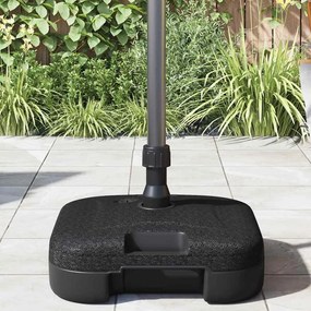 vidaXL Βάση ομπρέλας Μαύρο 45 x 45 x 29,5 εκ