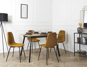 ΚΑΡΈΚΛΕΣ &amp; ΠΟΛΥΘΡΌΝΕΣ CHAIR ATOM YELLOW M4 HD0473
