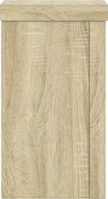 vidaXL Βάσεις Φυτών 2 Τεμ. Sonoma Δρυς 10x10x18 εκ. Επεξεργασμένο Ξύλο